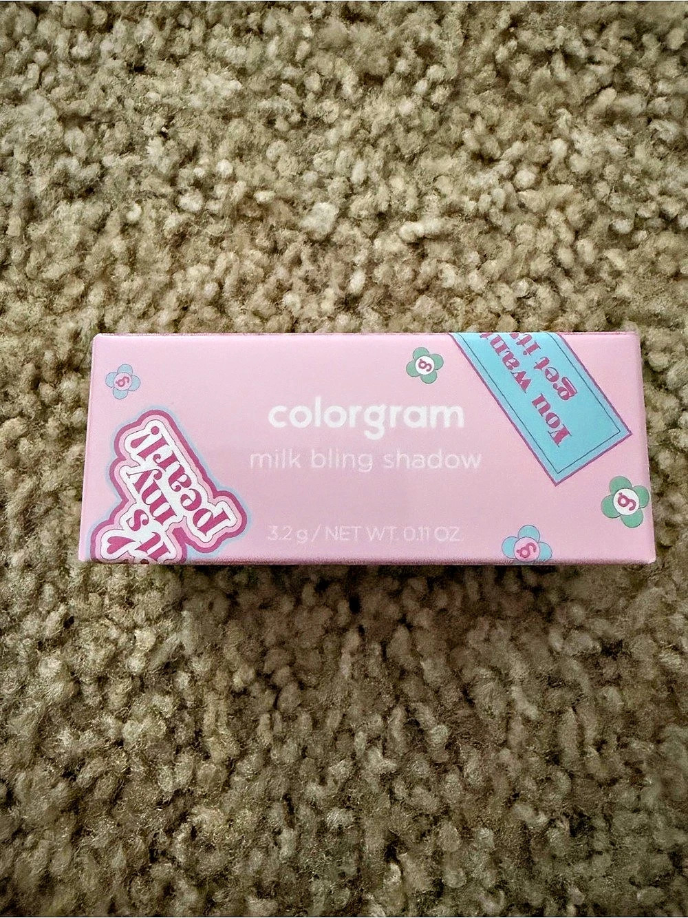 colorgram Milk Bling Shadow Shade 13 Spring Pink Ending Eyeshadow NWT